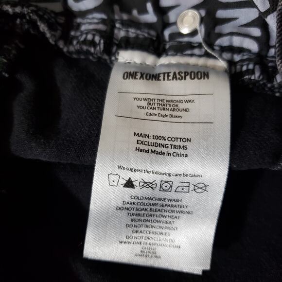 One‎ X One Teaspoon Womens Sz 32 Vanguard Mid-Waist Denim Skirt Distressed Black - Picture 11 of 11